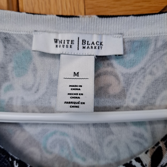 Womens White House/Black Market 3/4 Sleeve Cardigan/Top - Picture 2 of 8